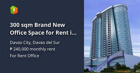 office for rent davao city|21 listings: For rent office space davao city .